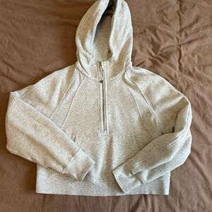Lulu Gray Quarter-zip Scuba